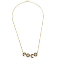 Chanel Coco Long Necklace Gold-Plated Gold Gold_Plated Necklace Jewelry (Pre-Owned)
