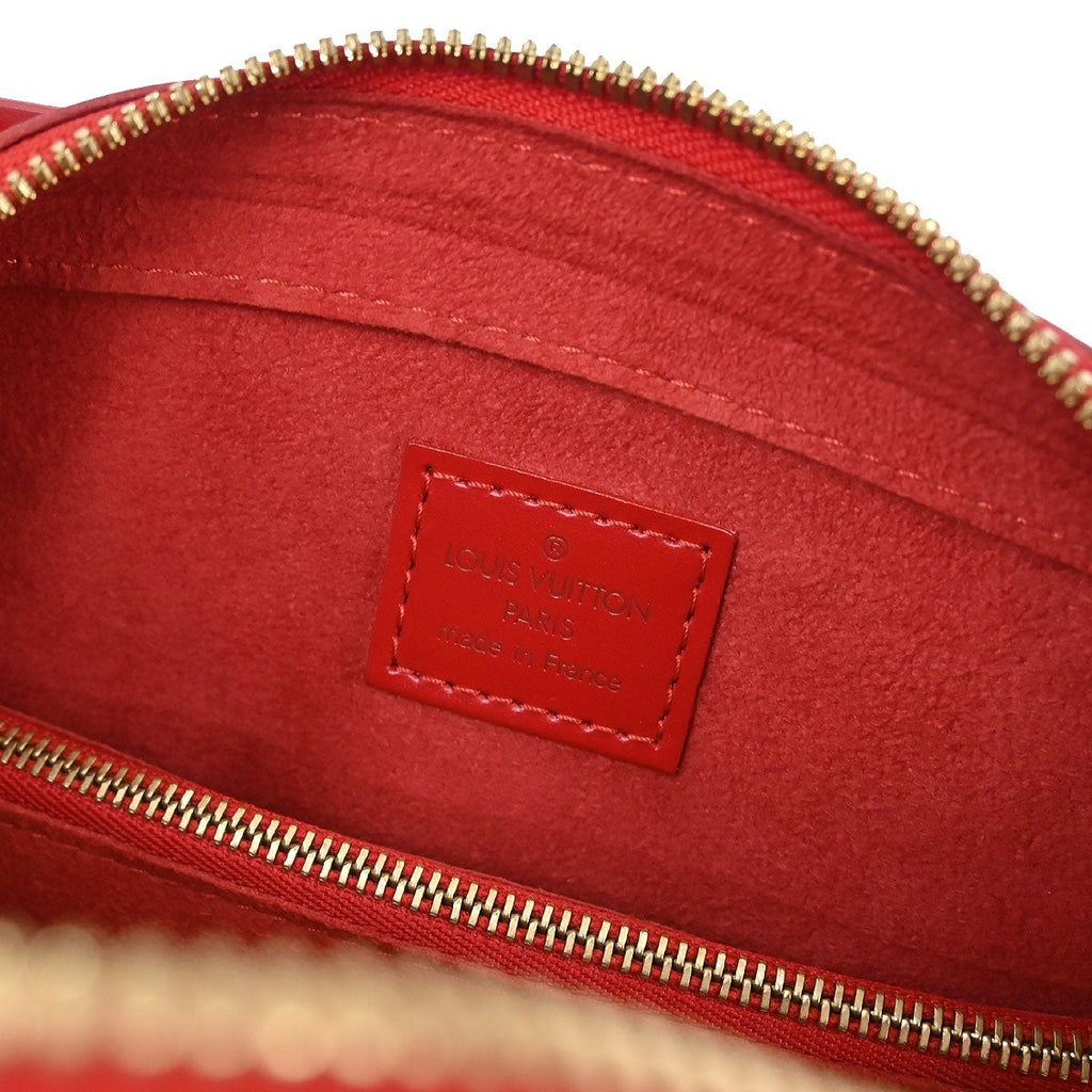 Louis Vuitton Pont Neuf Handbag Epi Leather Red Leather Handbag (Pre-Owned)