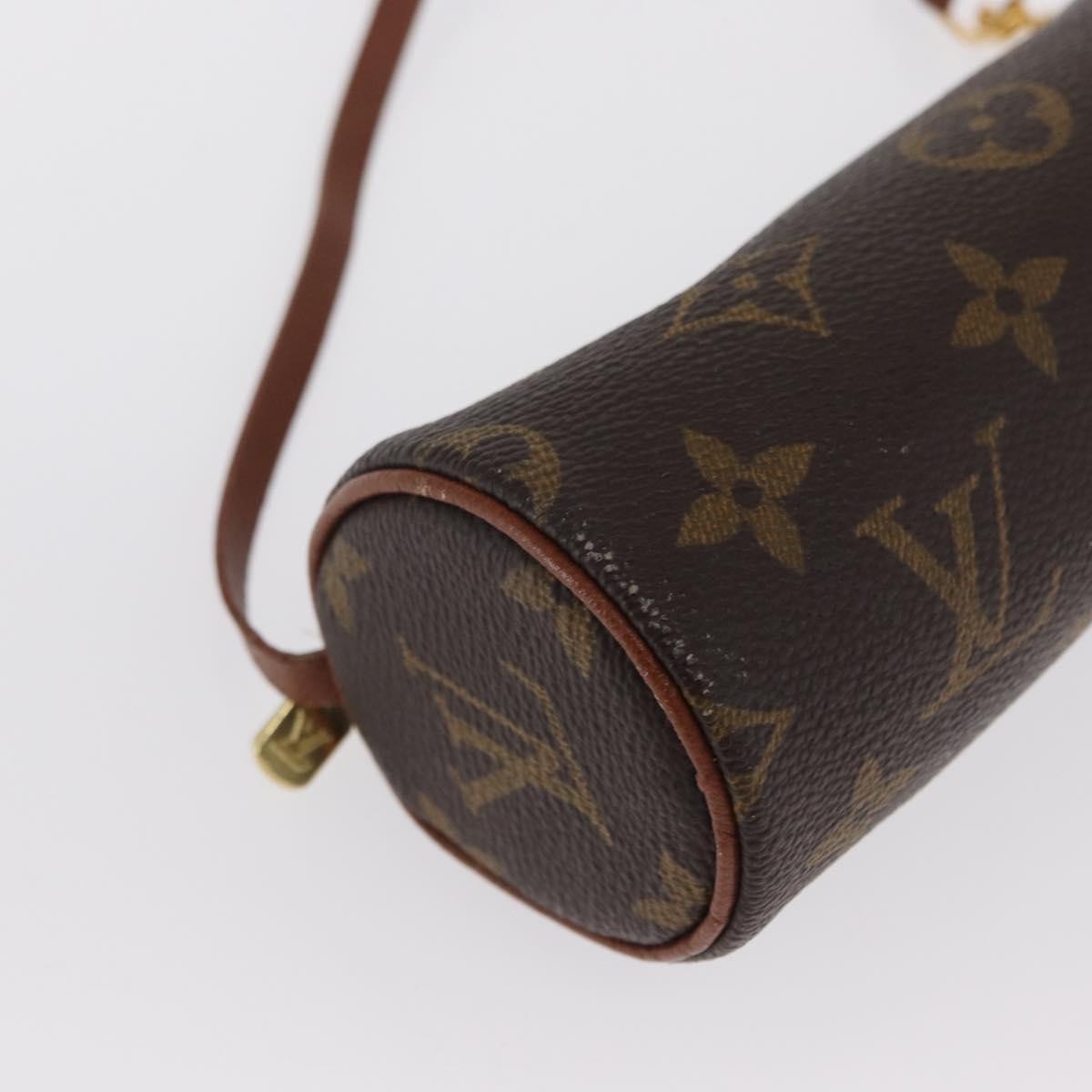 Louis Vuitton Papillon Pochette Monogram Canvas Brown Canvas Clutche & Pouche Bag (Pre-Owned)