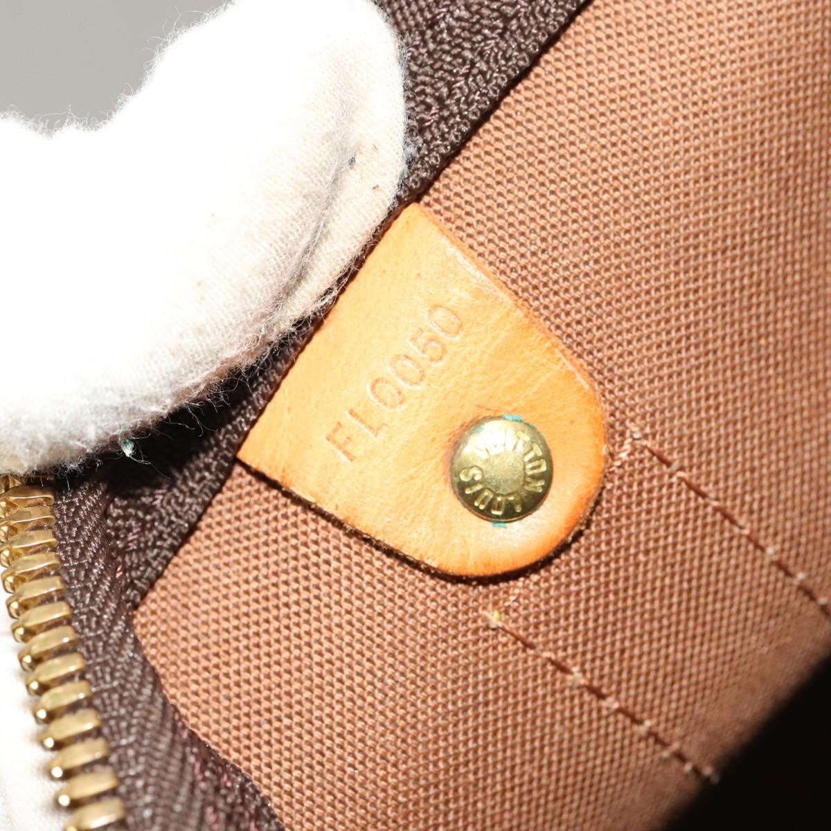 Louis Vuitton Keepall Bag Monogram Canvas Brown Canvas Travel Bag Bag (Pre-Owned)