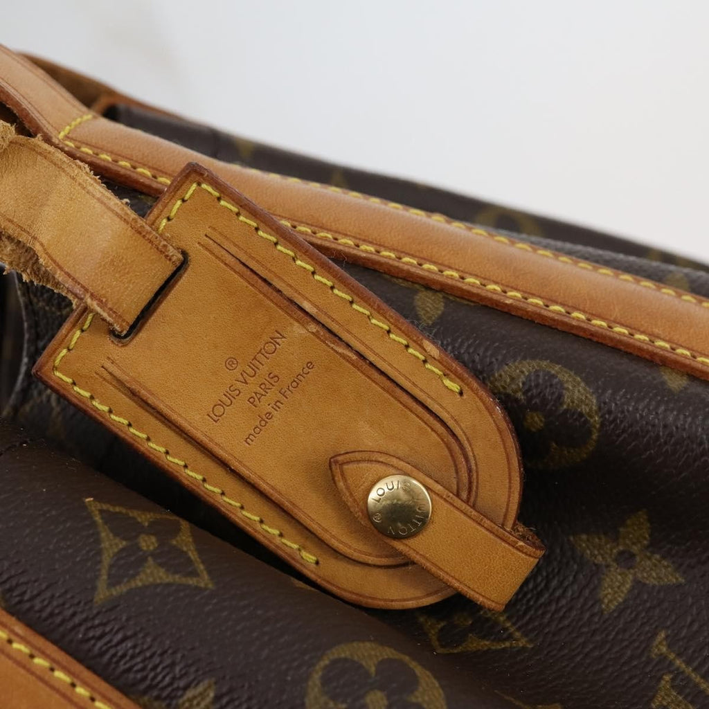 Louis Vuitton Romeo Gigli Handbag Monogram Canvas Brown Canvas Shoulder Bag Bag (Pre-Owned)