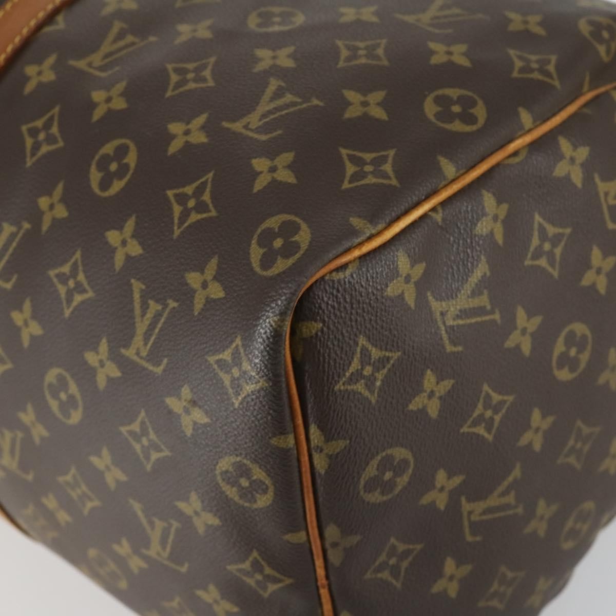 Louis Vuitton Keepall Bag Monogram Canvas Brown Canvas Travel Bag Bag (Pre-Owned)