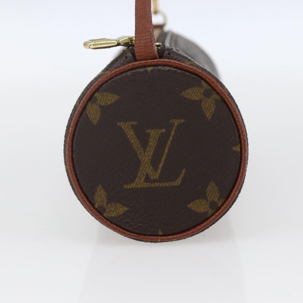 Louis Vuitton Papillon Pochette Monogram Canvas Brown Canvas Clutche & Pouche Bag (Pre-Owned)