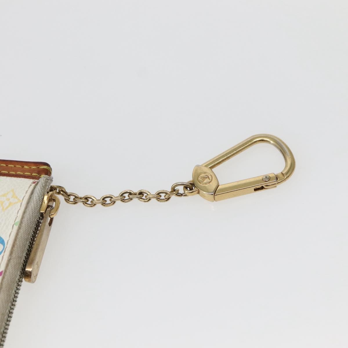 Louis Vuitton Pochette Clés Monogram Canvas Multicolour Canvas Wallets Accessory (Pre-Owned)