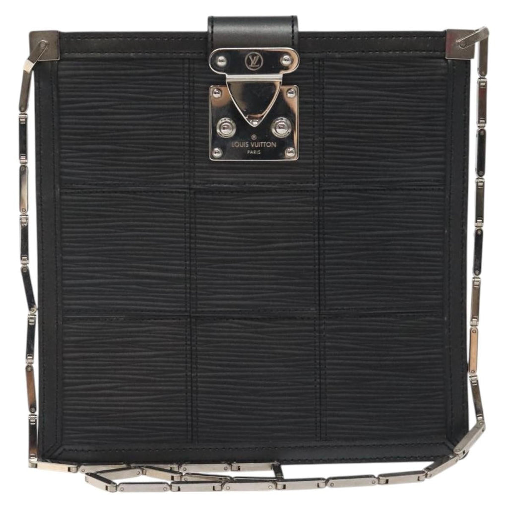 Louis Vuitton Mojito Handbag Stretch Epi Leather Black Leather Shoulder Bag Bag (Pre-Owned)