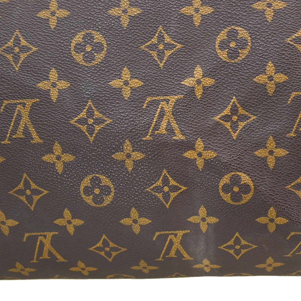 Louis Vuitton Speedy Handbag Monogram Canvas Brown Canvas,Leather Handbag (Pre-Owned)