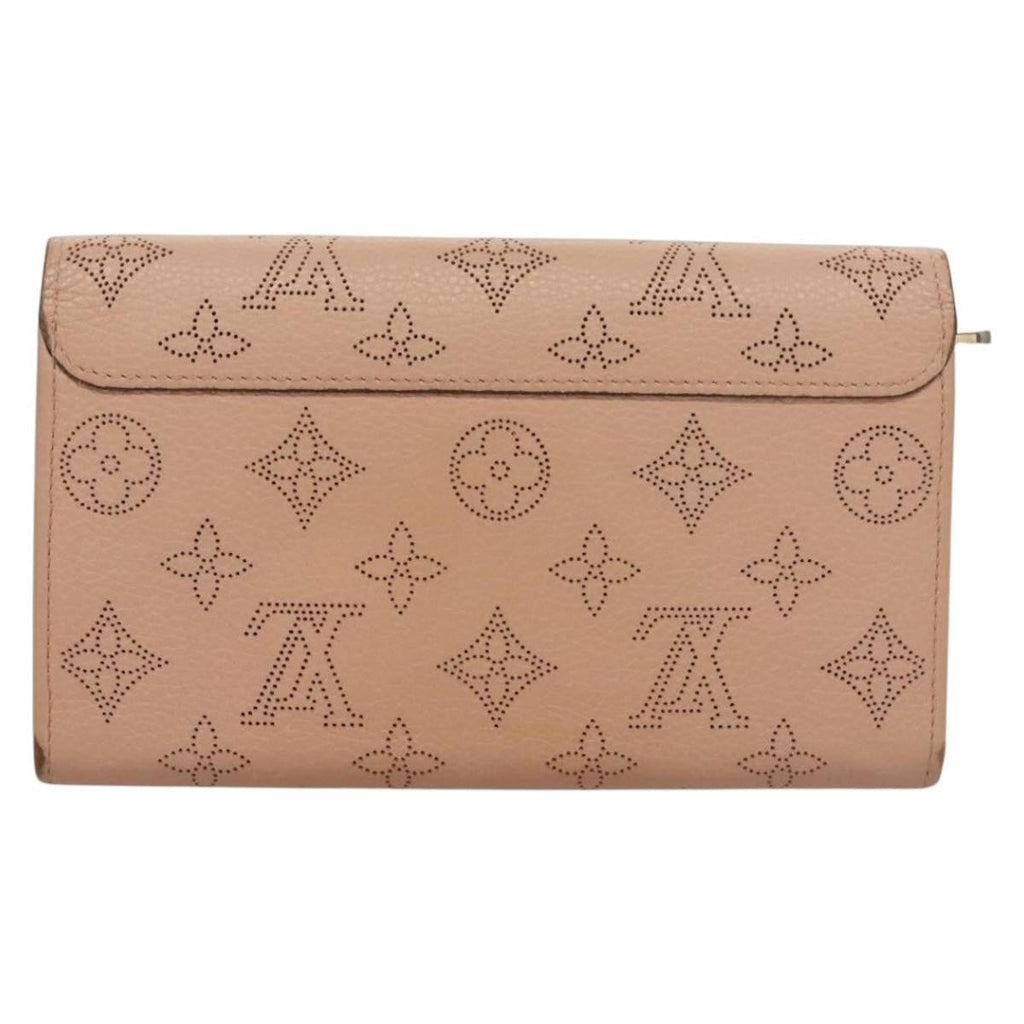 Louis Vuitton Iris Wallet Mahina Leather Pink Leather Wallets Accessory (Pre-Owned)