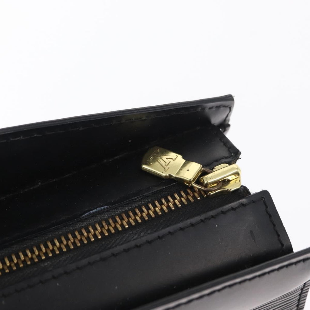 Louis Vuitton Riviera Handbag Epi Leather Black Leather Handbag (Pre-Owned)