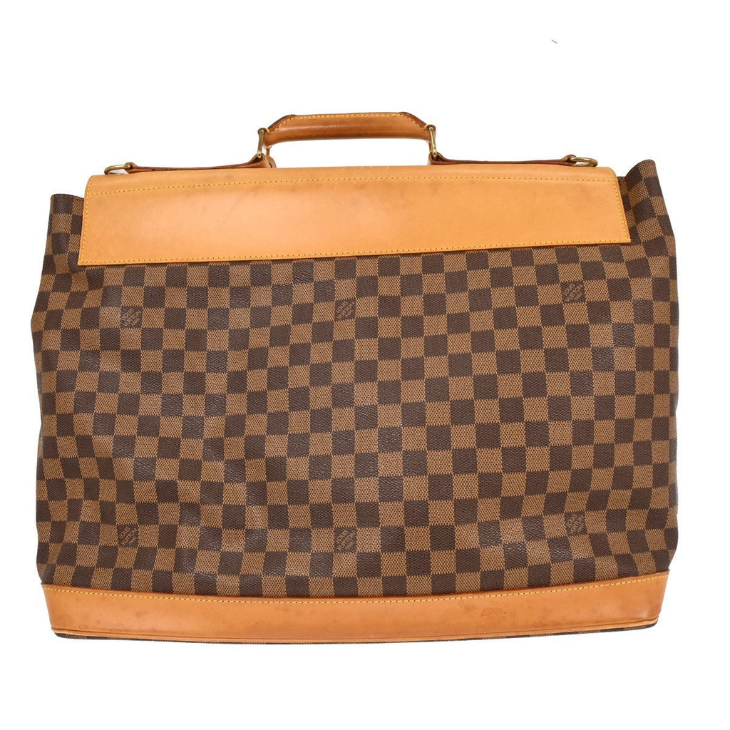Louis Vuitton West End Handbag Centenaire Damier Brown Canvas Travel Bag Bag (Pre-Owned)