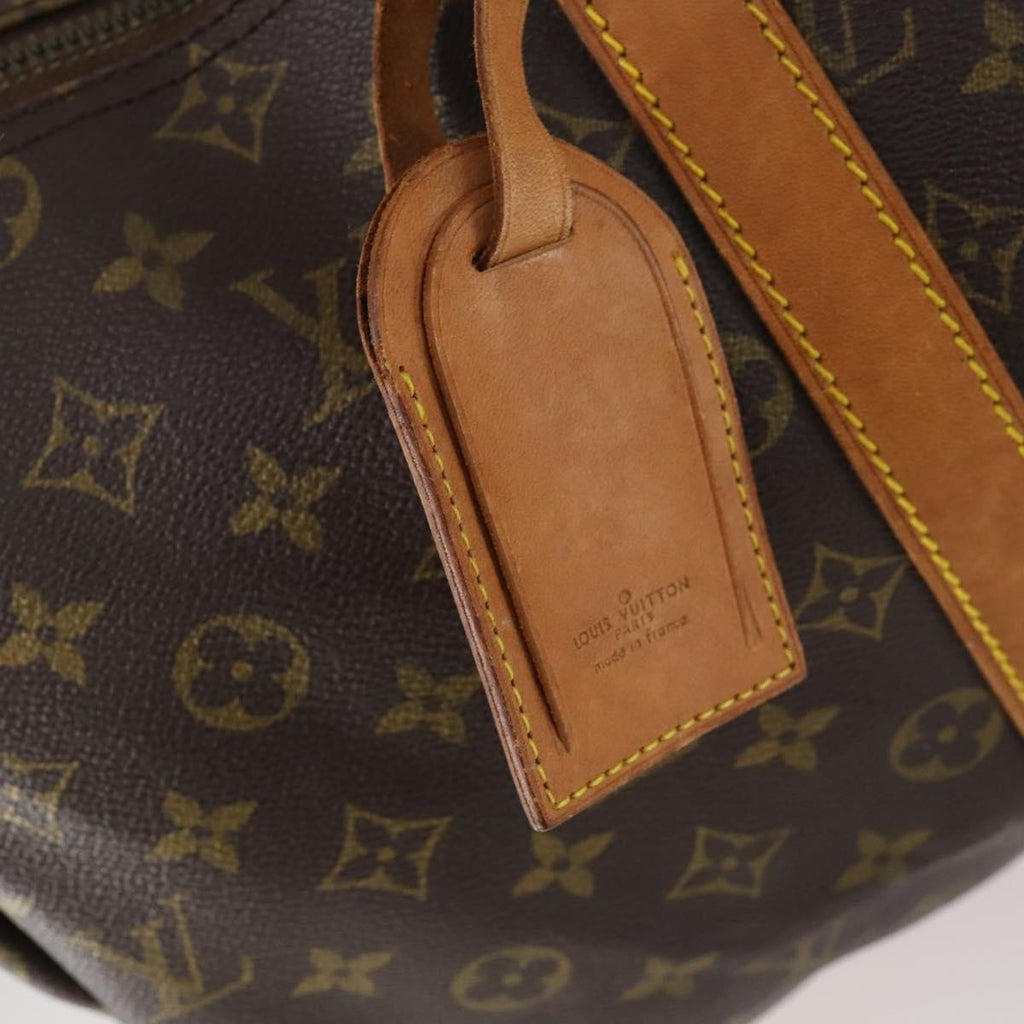 Louis Vuitton Keepall Bag Monogram Canvas Brown Canvas Travel Bag Bag (Pre-Owned)