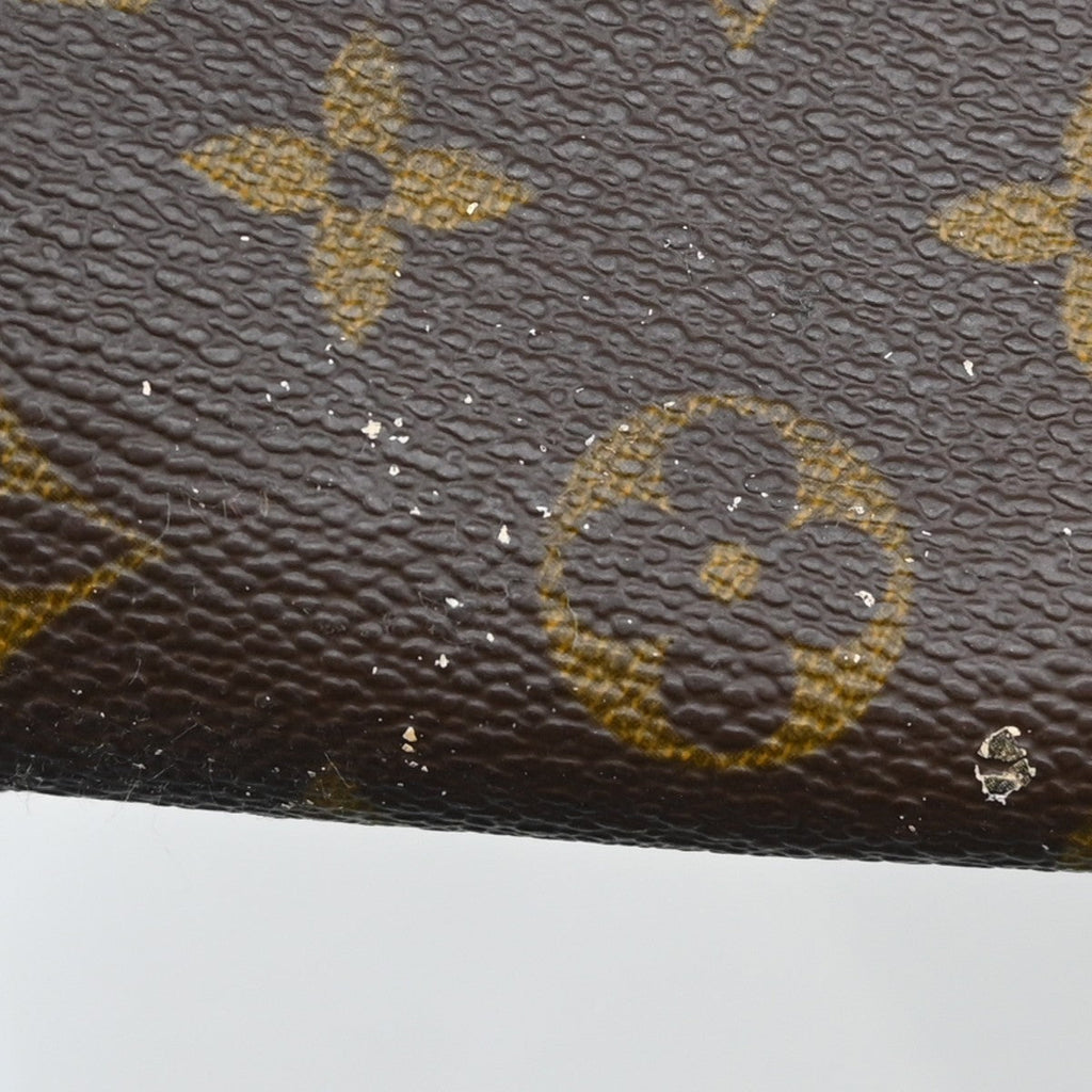 Louis Vuitton Keepall Bag Monogram Canvas Brown Canvas Travel Bag Bag (Pre-Owned)