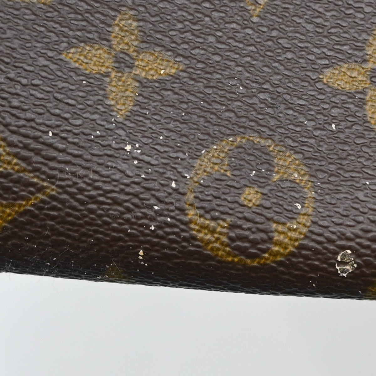 Louis Vuitton Keepall Bag Monogram Canvas Brown Canvas Travel Bag Bag (Pre-Owned)
