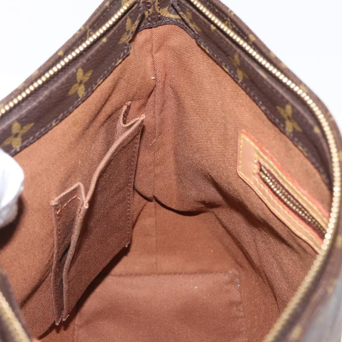 Louis Vuitton Cabas Mezzo Monogram Canvas Brown Canvas Tote Bag Bag (Pre-Owned)