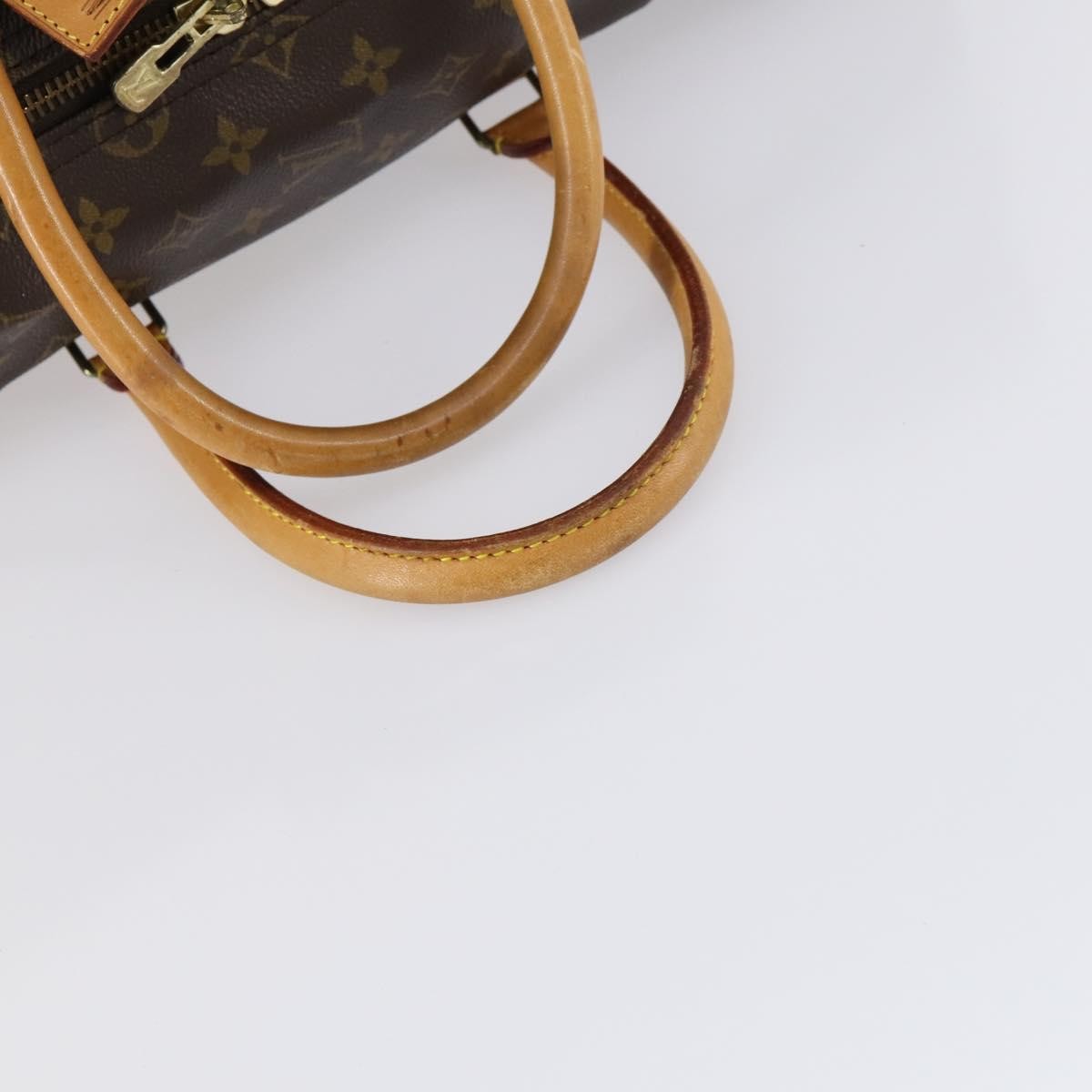Louis Vuitton Sirius Handbag Monogram Canvas Brown Canvas Travel Bag Bag (Pre-Owned)