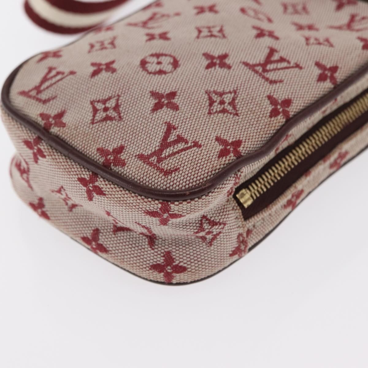 Louis Vuitton Camera Bag Mini Lin Red Canvas Clutche & Pouche Bag (Pre-Owned)