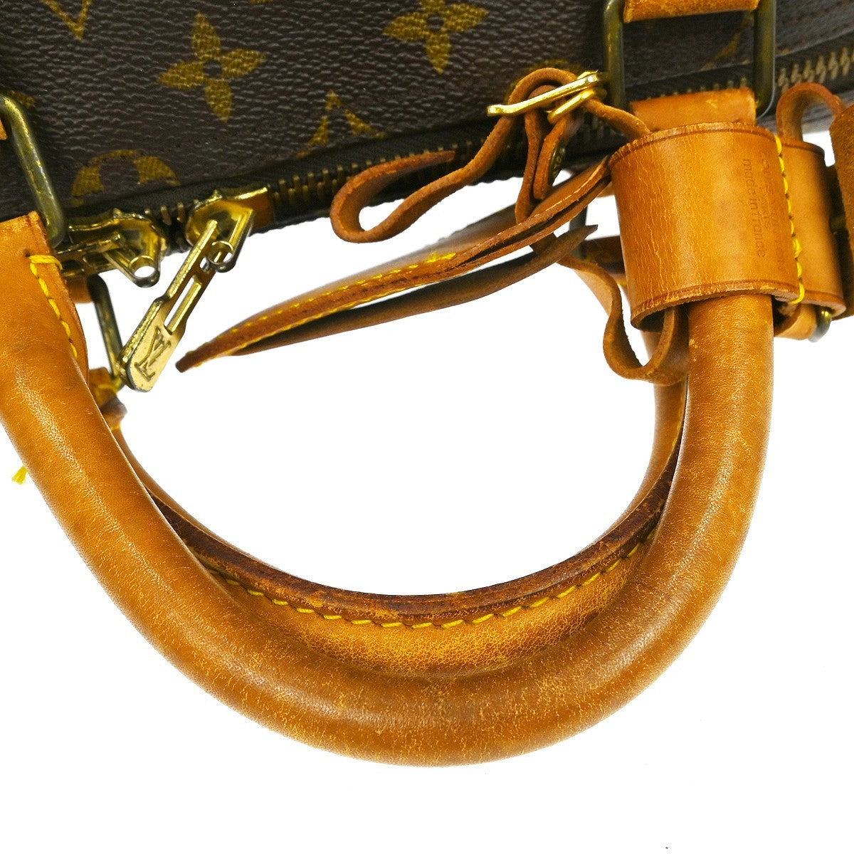 Louis Vuitton Keepall Bag Monogram Canvas Brown Canvas Travel Bag Bag (Pre-Owned)