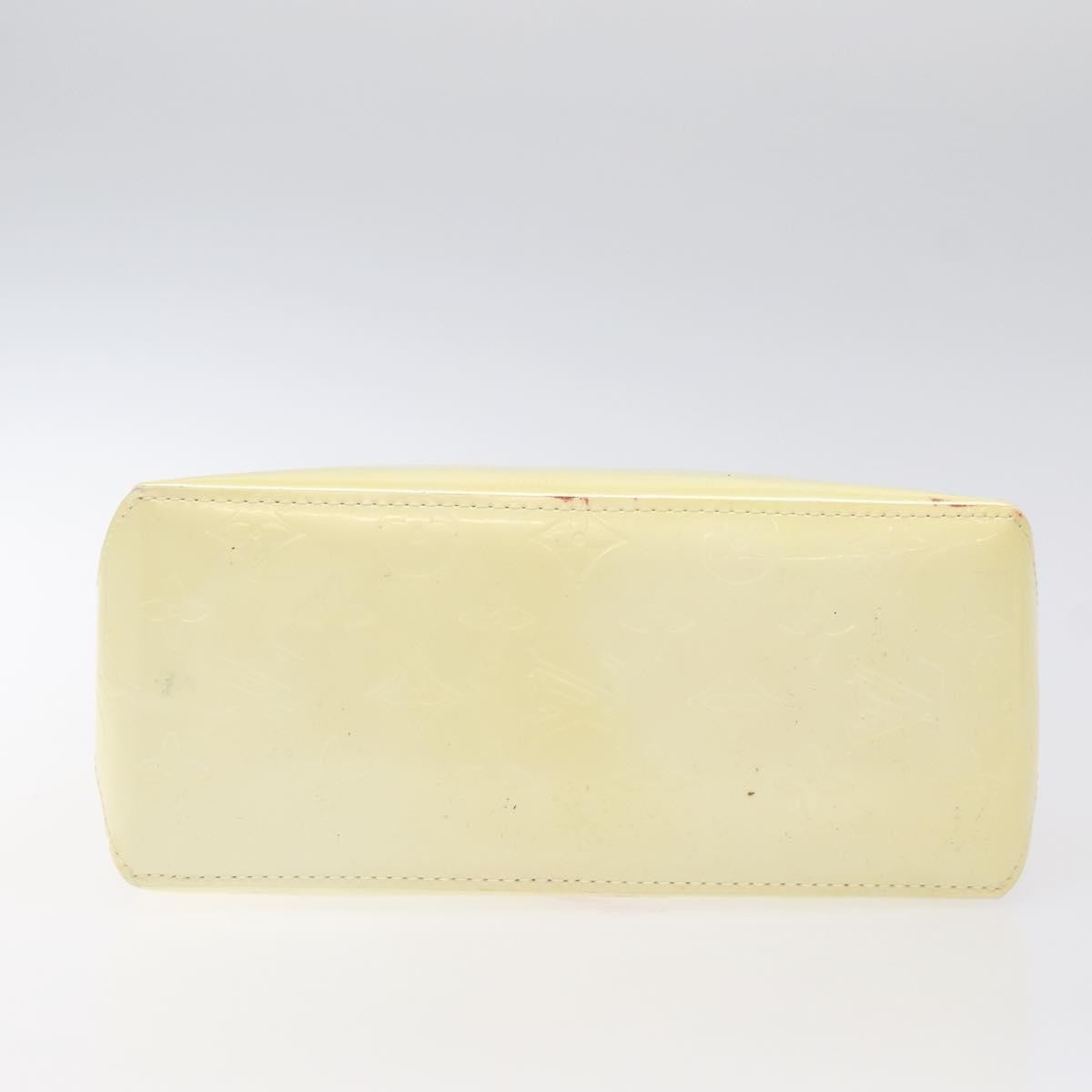 Louis Vuitton Reade Handbag Monogram Vernis Beige Patent_Leather Bag (Pre-Owned)