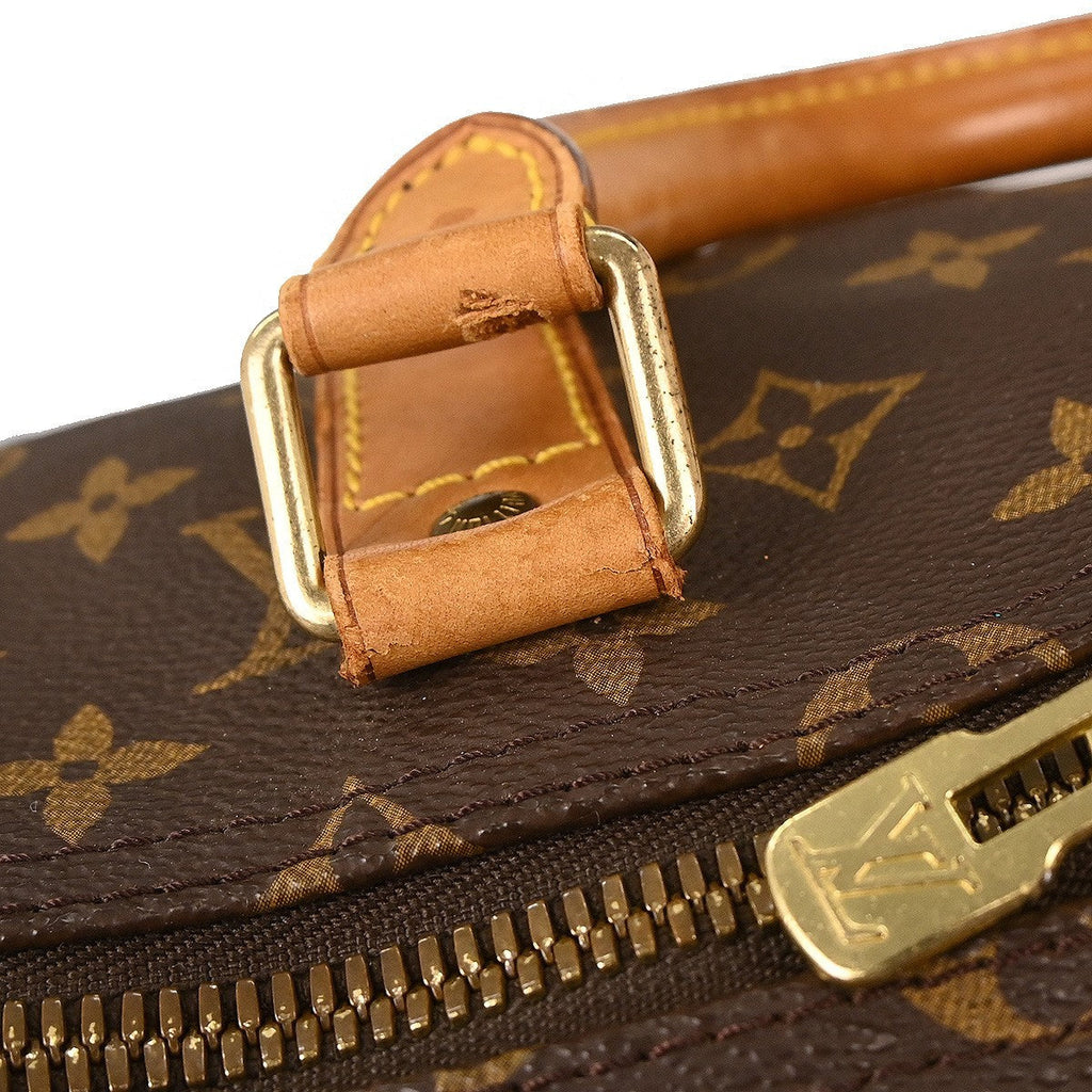 Louis Vuitton Keepall Bag Monogram Canvas Brown Canvas Travel Bag Bag (Pre-Owned)
