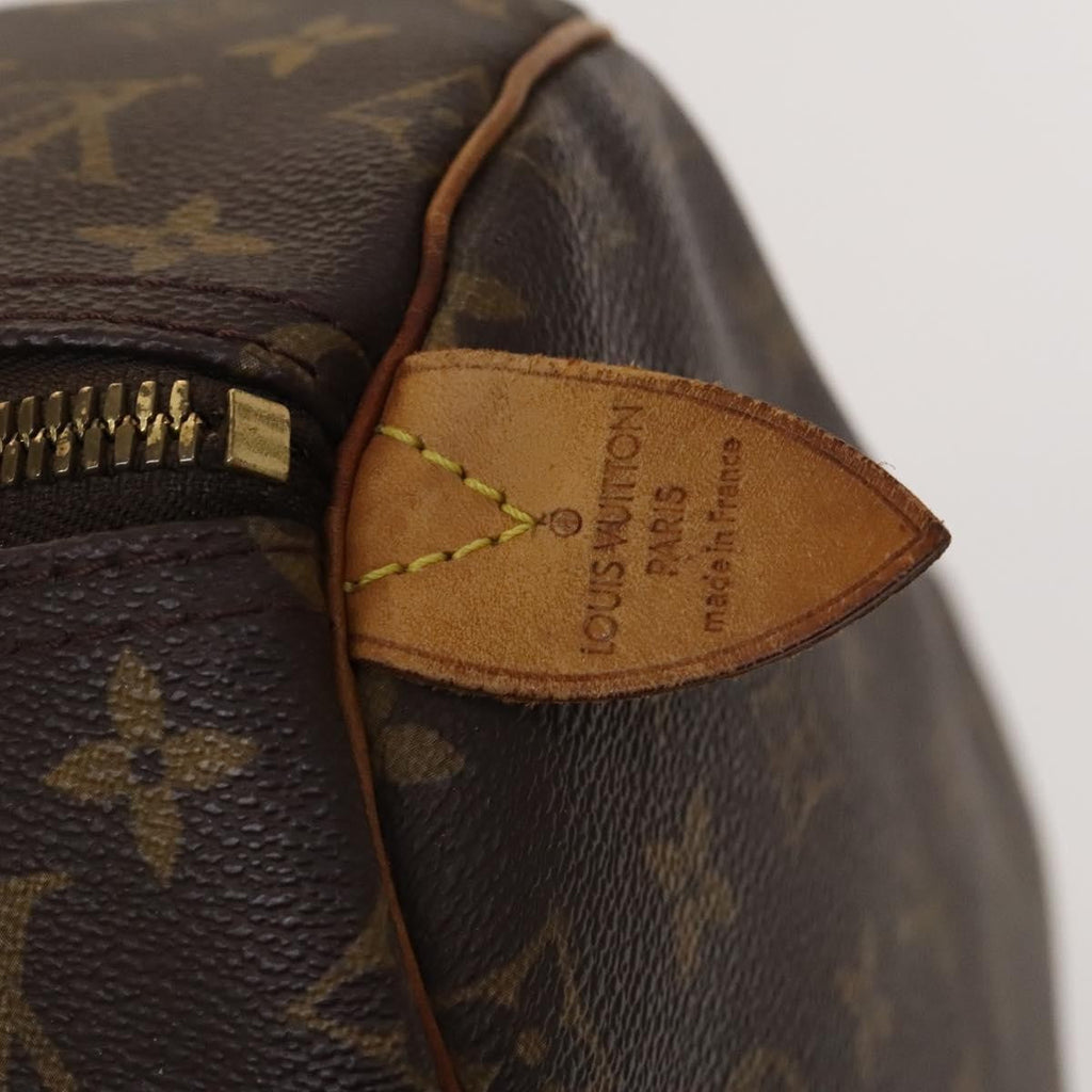Louis Vuitton Keepall Bag Monogram Canvas Brown Canvas Travel Bag Bag (Pre-Owned)