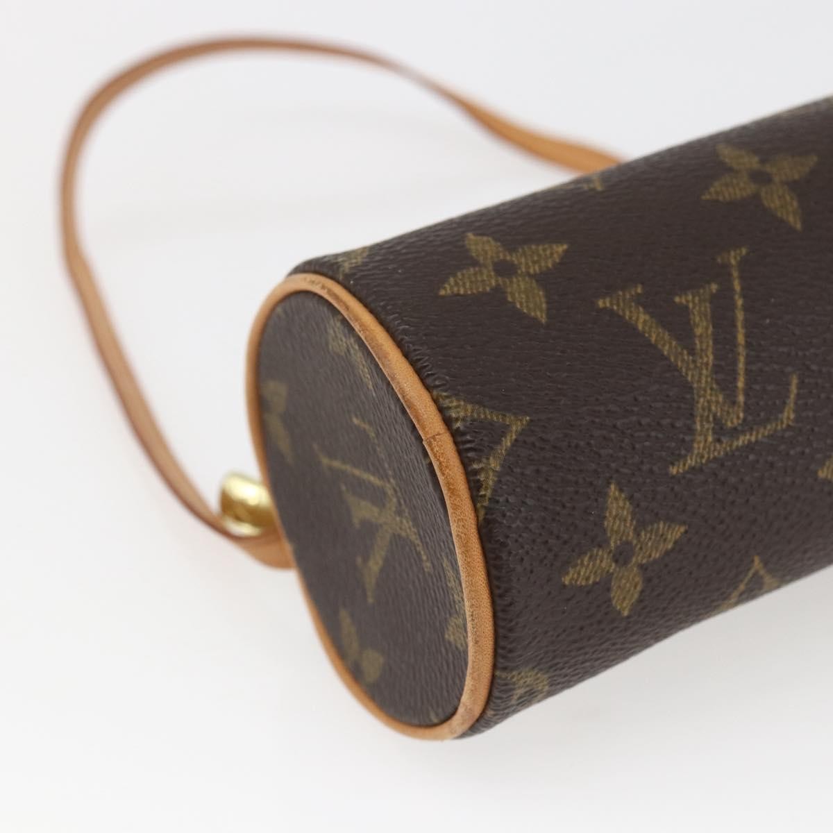 Louis Vuitton Papillon Pochette Monogram Canvas Brown Canvas Clutche & Pouche Bag (Pre-Owned)