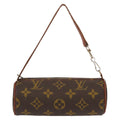 Louis Vuitton Papillon Pochette Monogram Canvas Brown Canvas Clutche & Pouche Bag (Pre-Owned)