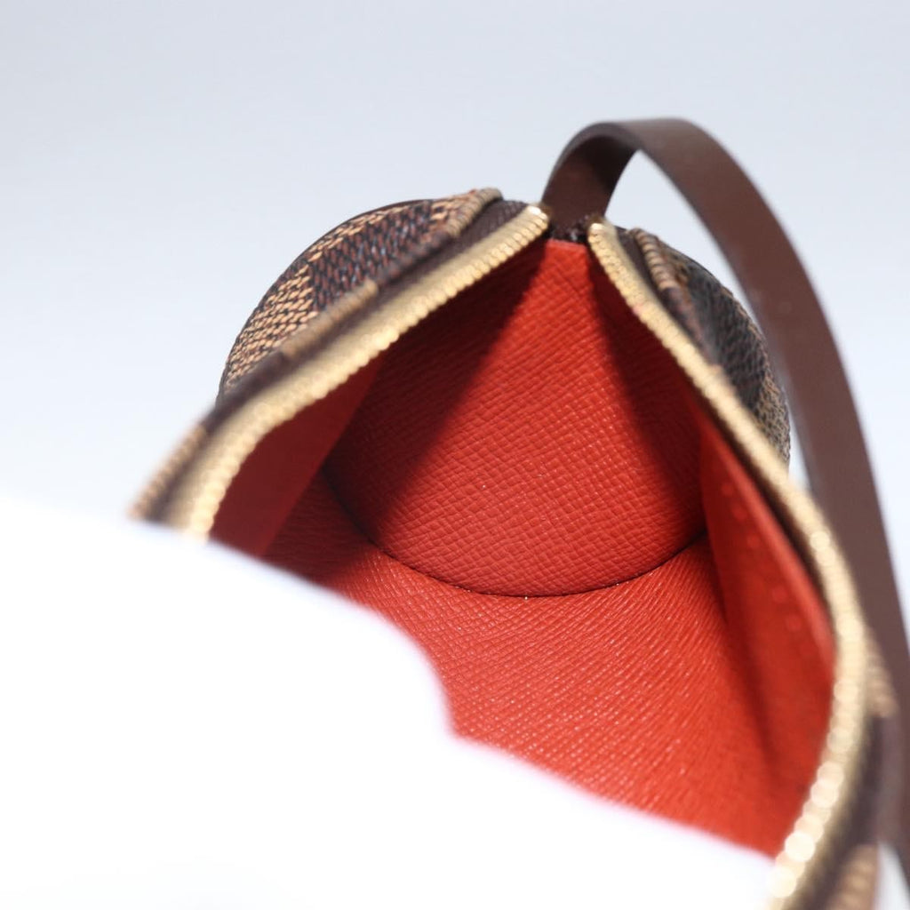 Louis Vuitton Papillon Pochette Damier Brown Canvas Clutche & Pouche Bag (Pre-Owned)
