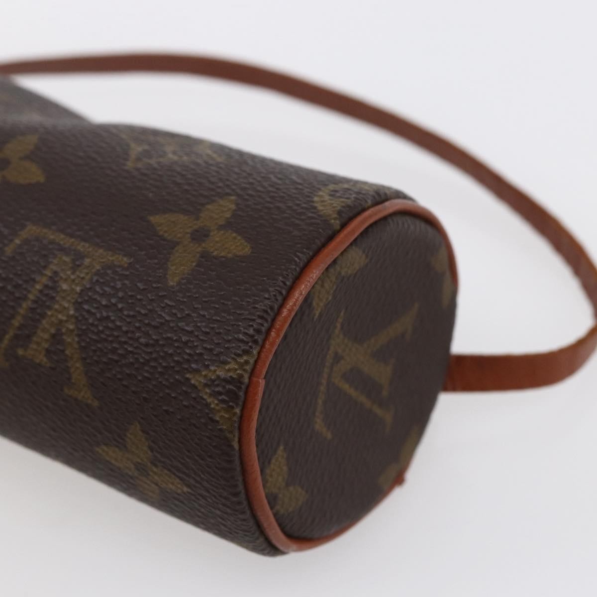 Louis Vuitton Papillon Pochette Monogram Canvas Brown Canvas Clutche & Pouche Bag (Pre-Owned)