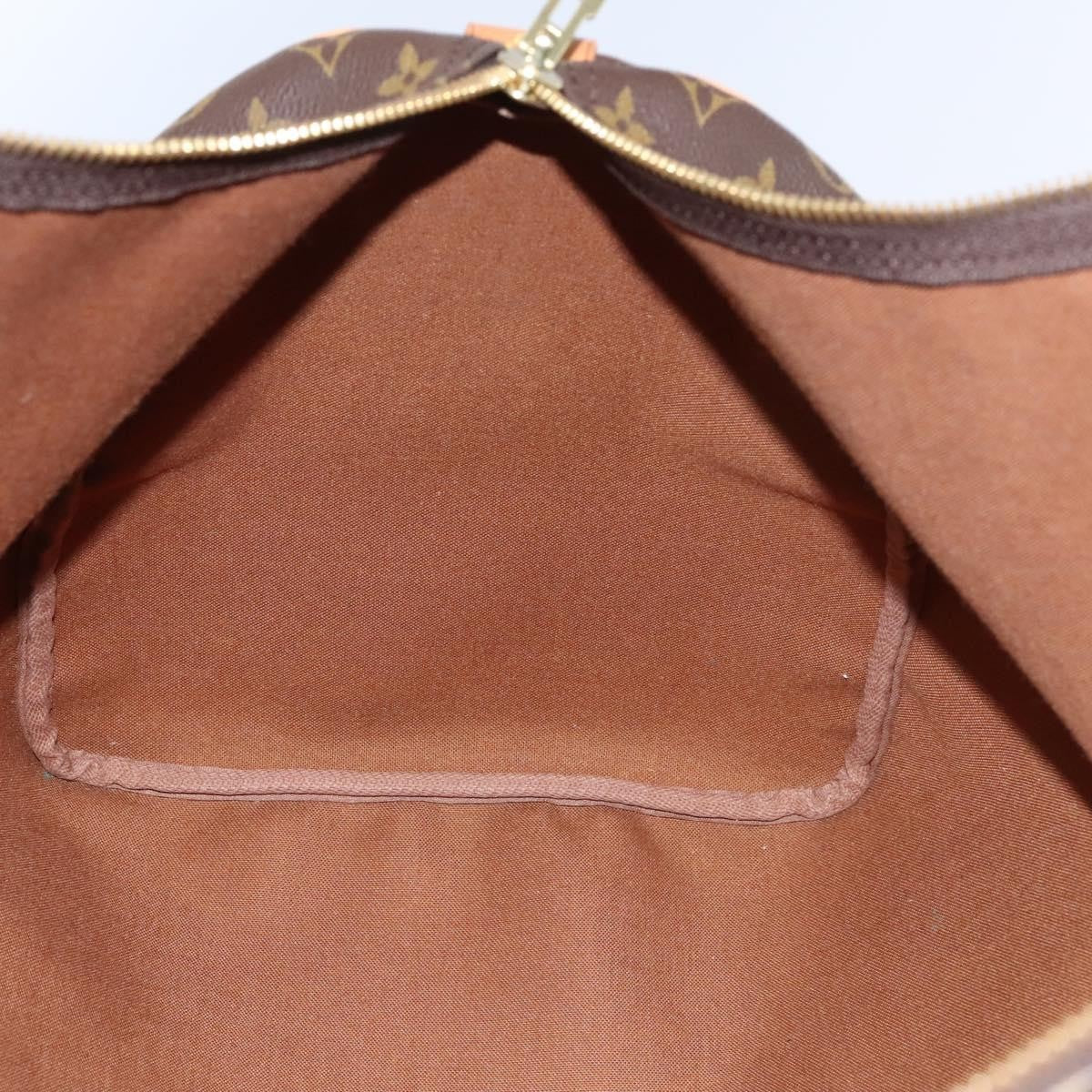 Louis Vuitton Keepall Bag Monogram Canvas Brown Canvas Travel Bag Bag (Pre-Owned)