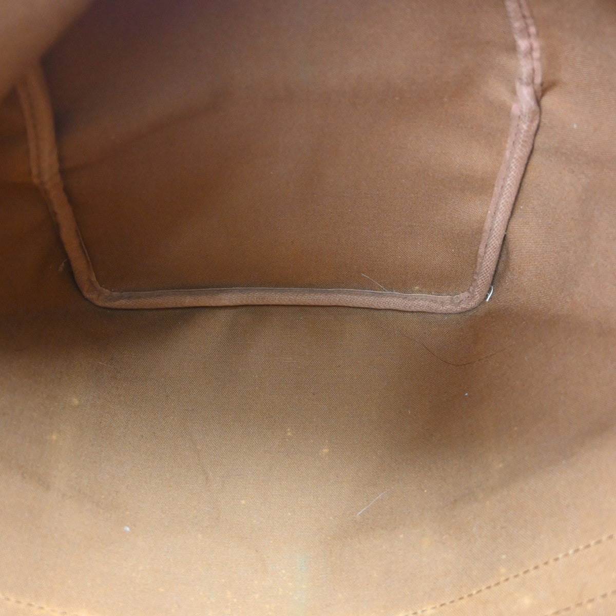 Louis Vuitton Keepall Bag Monogram Canvas Brown Canvas Travel Bag Bag (Pre-Owned)