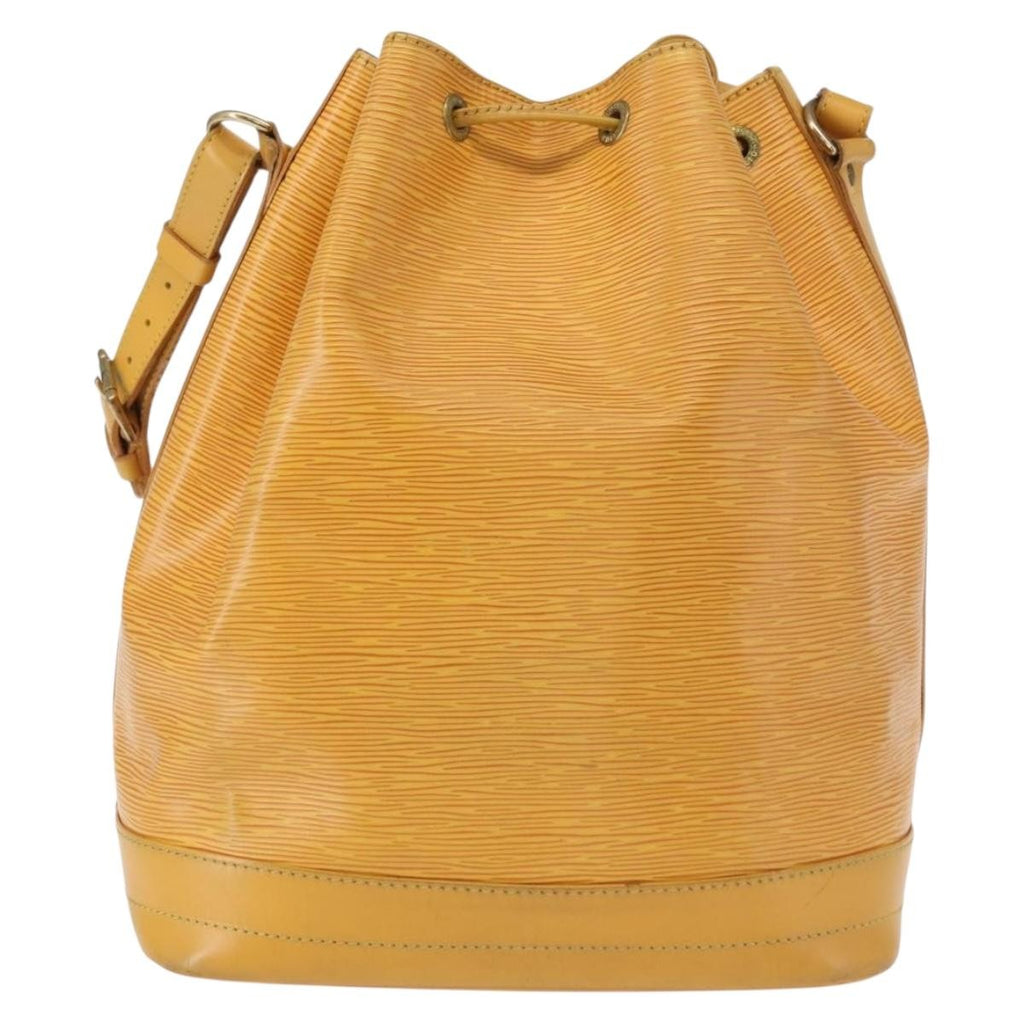Louis Vuitton Noe Handbag Epi Leather Yellow Leather Shoulder Bag Bag (Pre-Owned)