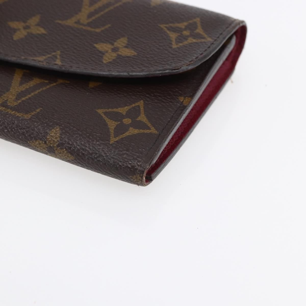 Louis Vuitton Emilie Wallet Monogram Canvas Brown Canvas Wallets Accessory (Pre-Owned)