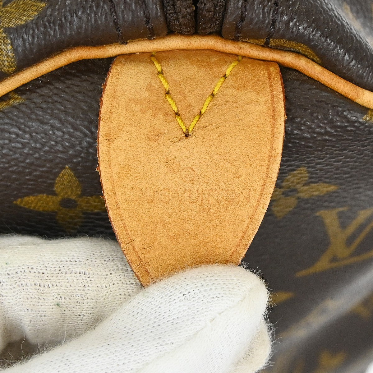 Louis Vuitton Keepall Bag Monogram Canvas Brown Canvas Travel Bag Bag (Pre-Owned)