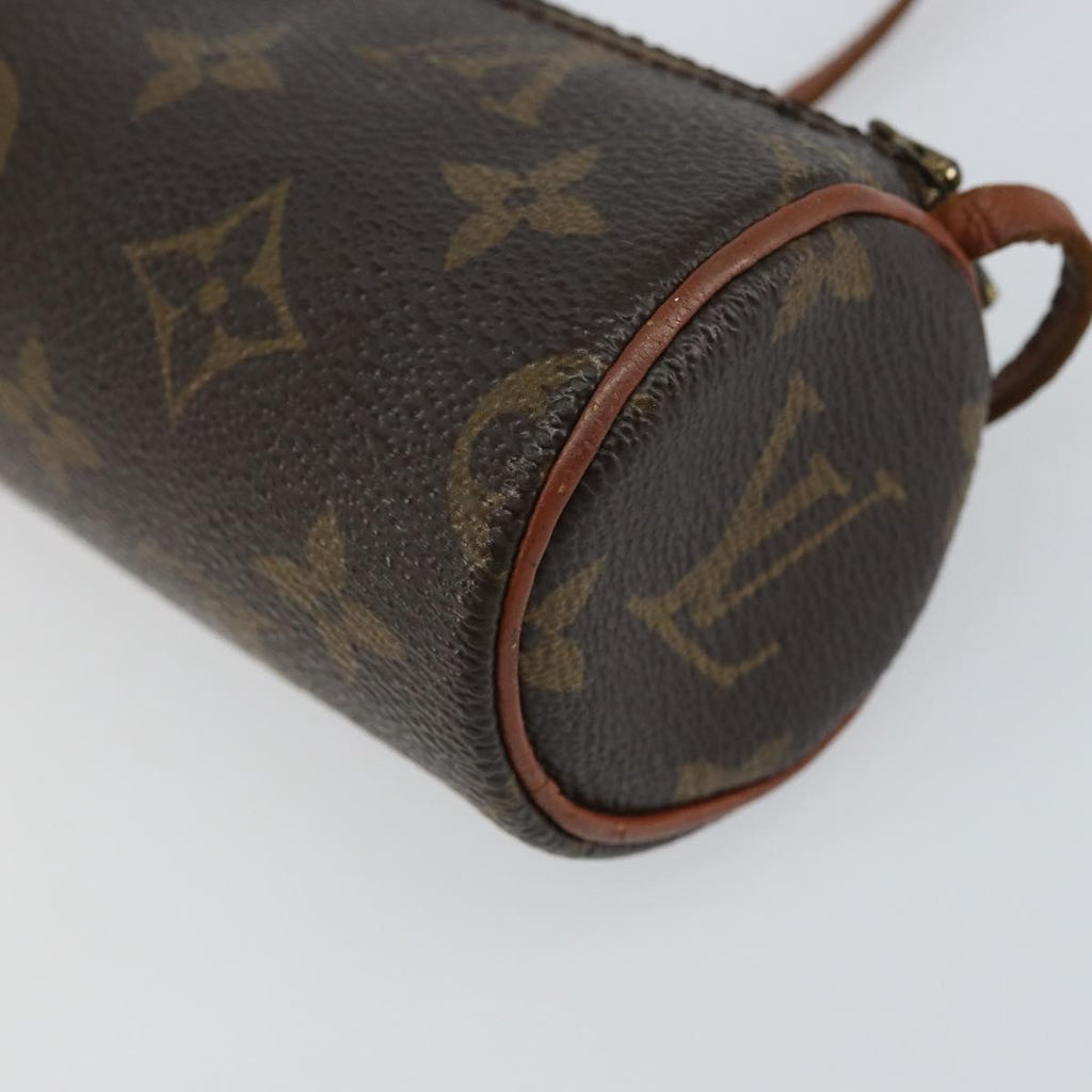 Louis Vuitton Papillon Pochette Monogram Canvas Brown Canvas Clutche & Pouche Bag (Pre-Owned)