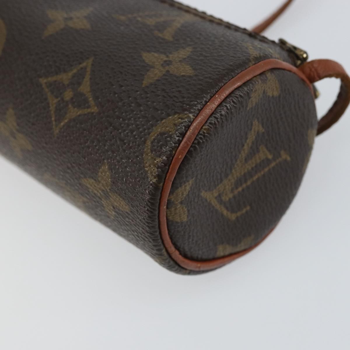 Louis Vuitton Papillon Pochette Monogram Canvas Brown Canvas Clutche & Pouche Bag (Pre-Owned)