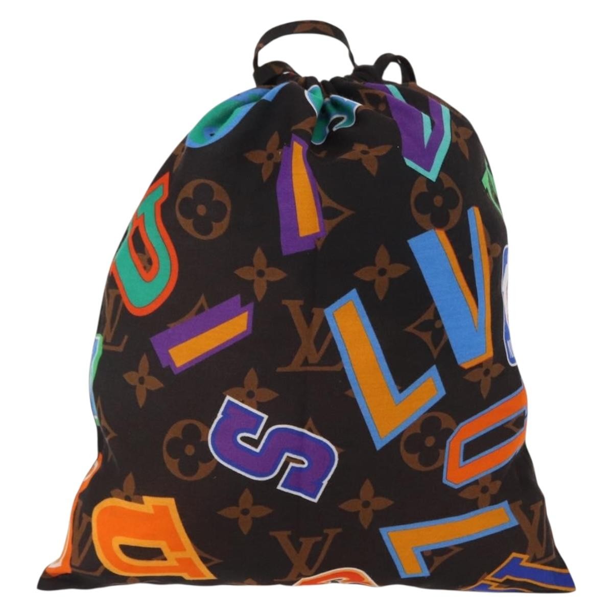 Louis Vuitton X Nba Pouch Monogram Canvas Brown Canvas Clutche & Pouche Bag (Pre-Owned)