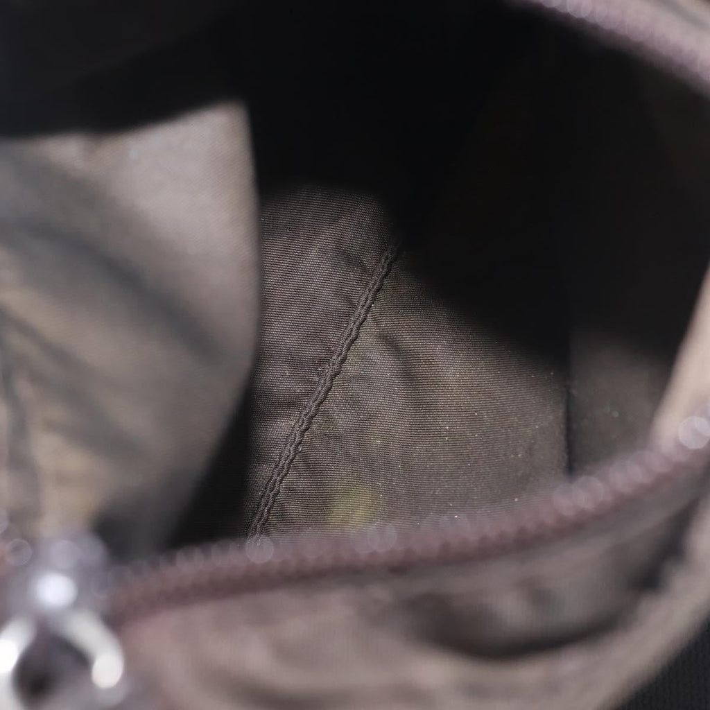 Prada Front Pocket Messenger Bag Tessuto Khaki Nylon Shoulder Bag Bag (Pre-Owned)