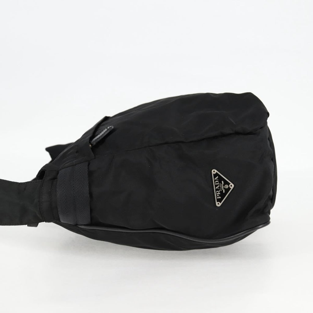 Prada Vintage Shoulder Bag Tessuto Black Nylon Shoulder Bag Bag (Pre-Owned)