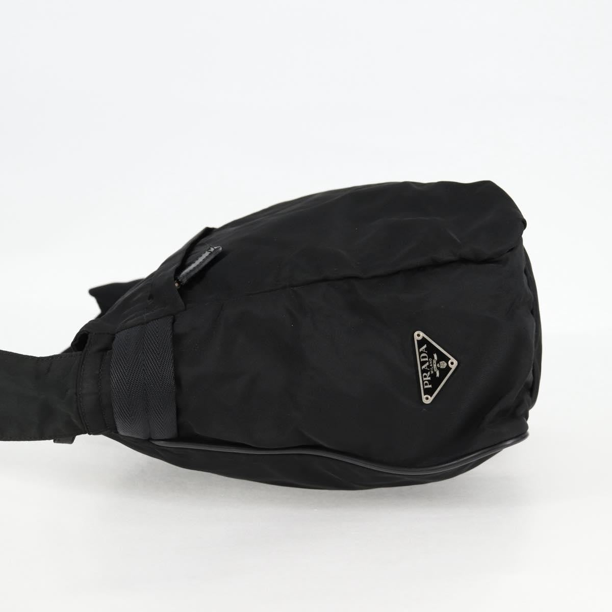 Prada Vintage Shoulder Bag Tessuto Black Nylon Shoulder Bag Bag (Pre-Owned)