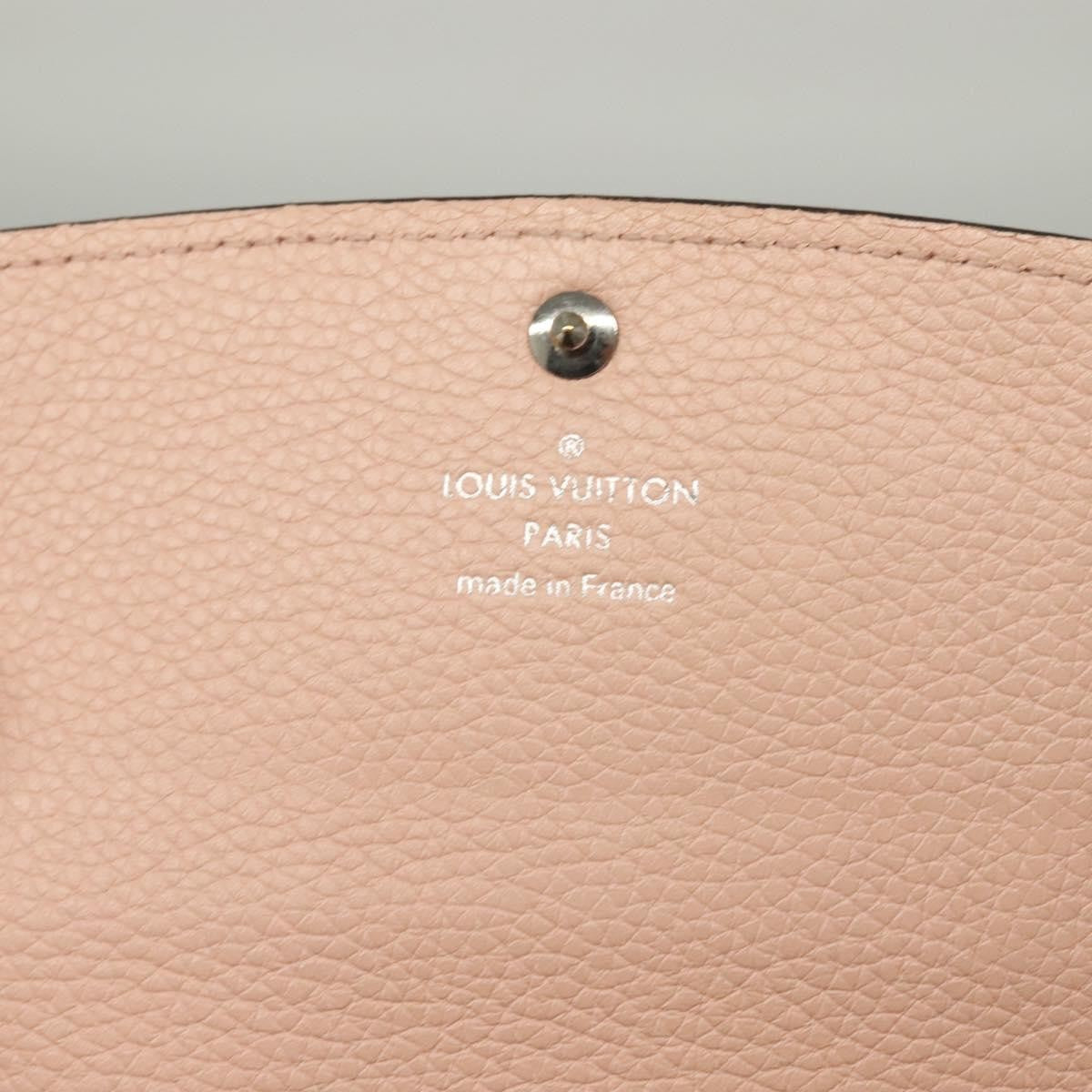 Louis Vuitton Iris Wallet Mahina Leather Pink Leather Wallets Accessory (Pre-Owned)