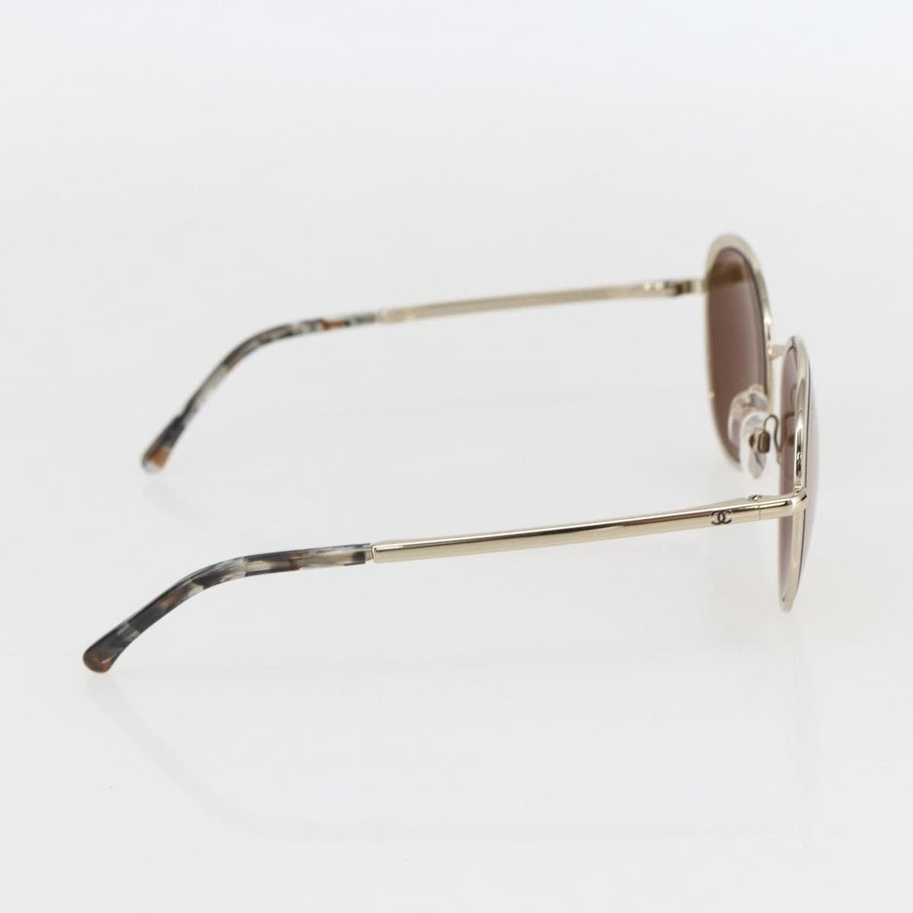 Chanel Logo Cc Sunglasses Metal Gold Metal Sunglasse Accessory (Pre-Owned)