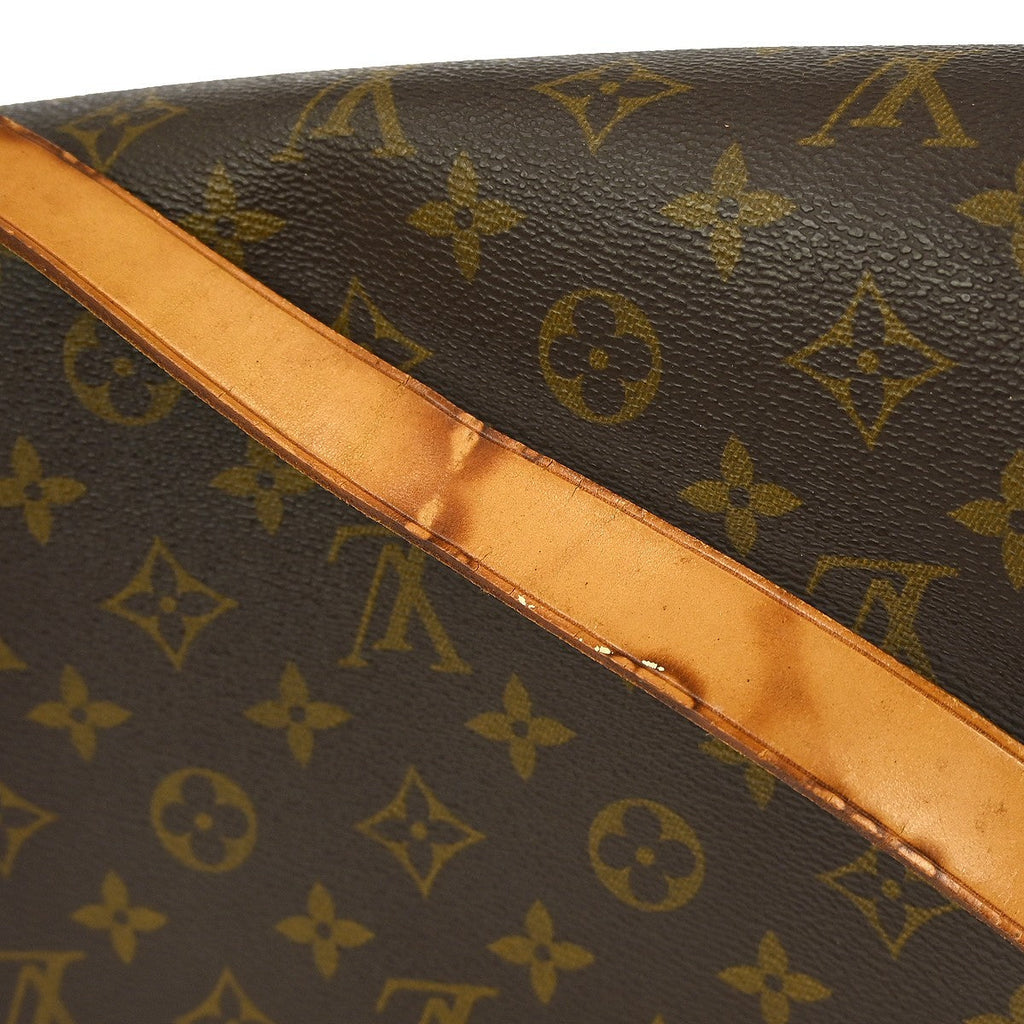 Louis Vuitton Cartouchiere Handbag Monogram Canvas Brown Canvas Shoulder Bag Bag (Pre-Owned)