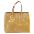 Louis Vuitton Reade Handbag Monogram Vernis Beige Patent_Leather Handbag (Pre-Owned)