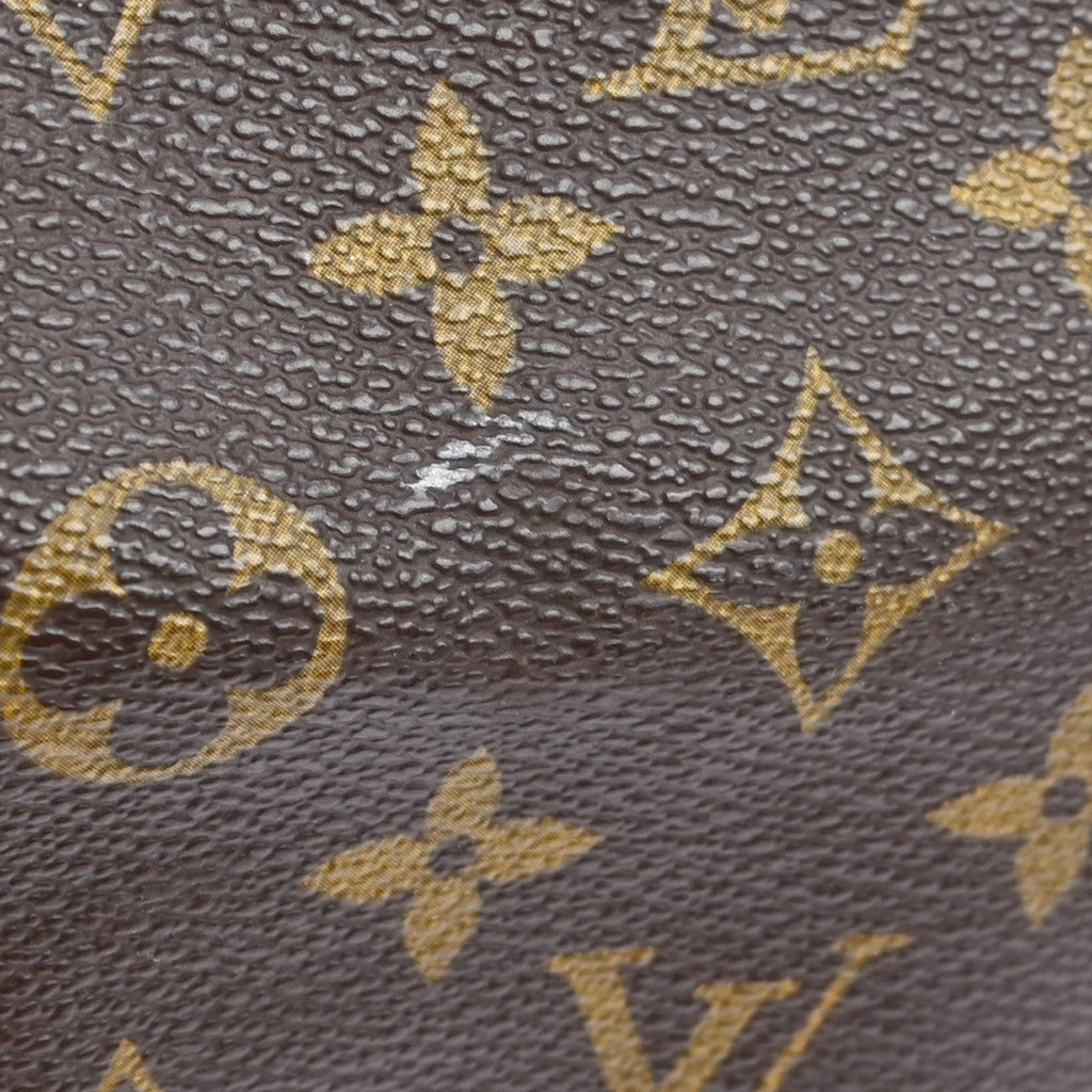 Louis Vuitton Keepall Bag Monogram Canvas Brown Canvas Travel Bag Bag (Pre-Owned)