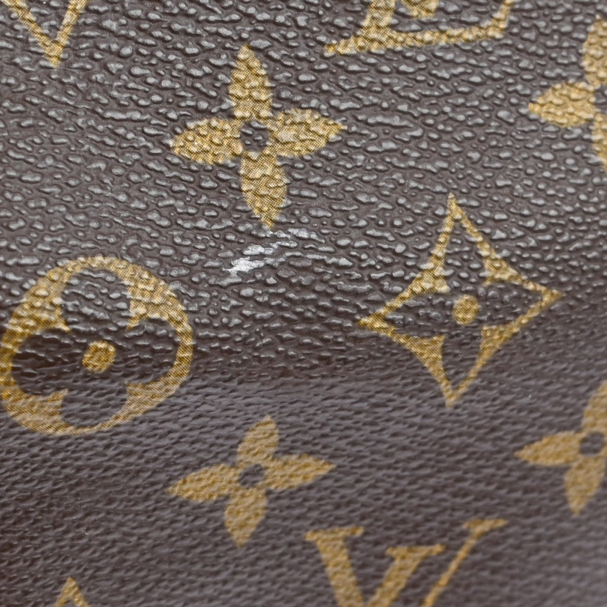 Louis Vuitton Keepall Bag Monogram Canvas Brown Canvas Travel Bag Bag (Pre-Owned)