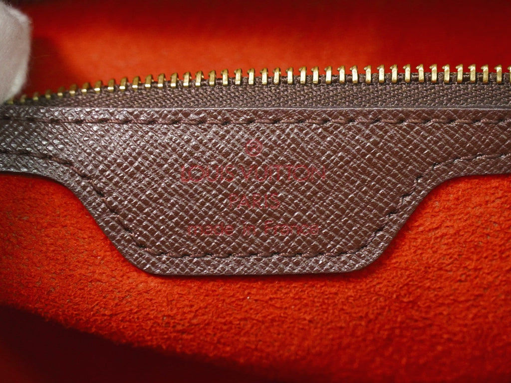 Louis Vuitton Triana Bag Damier Brown Canvas Handbag (Pre-Owned)