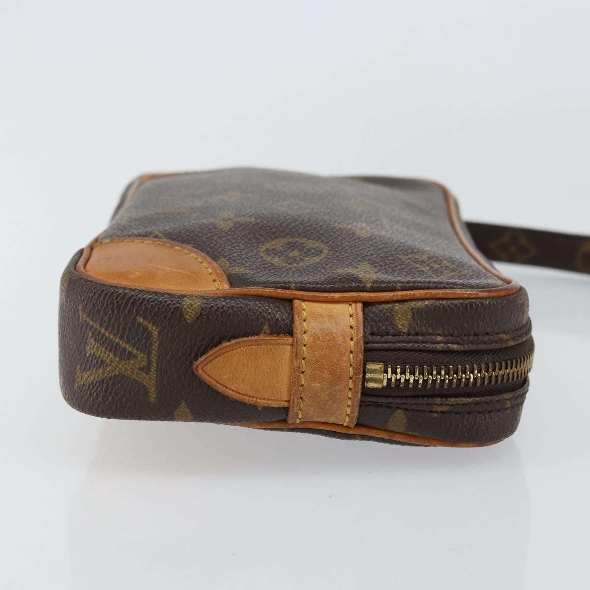 Louis Vuitton Marly Dragonne Clutch Monogram Canvas Brown Canvas Clutche & Pouche Bag (Pre-Owned)
