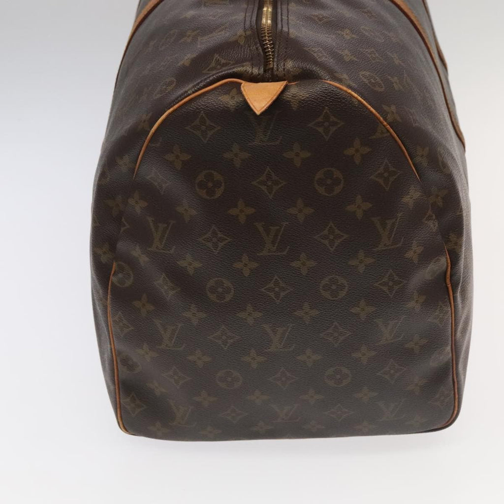 Louis Vuitton Keepall Bag Monogram Canvas Brown Canvas Travel Bag Bag (Pre-Owned)
