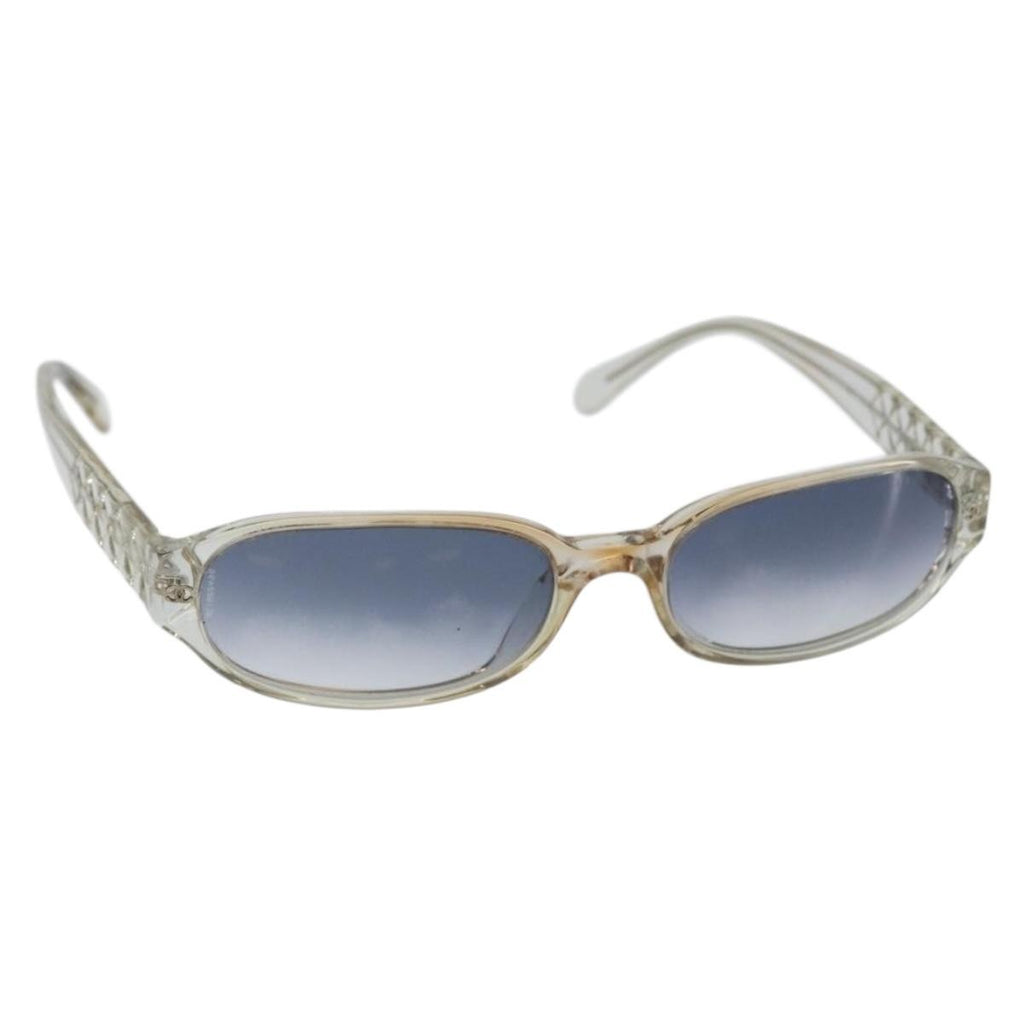 Chanel Logo Cc Sunglasses Plastic Clear Plastic Sunglasse Accessory (Pre-Owned)