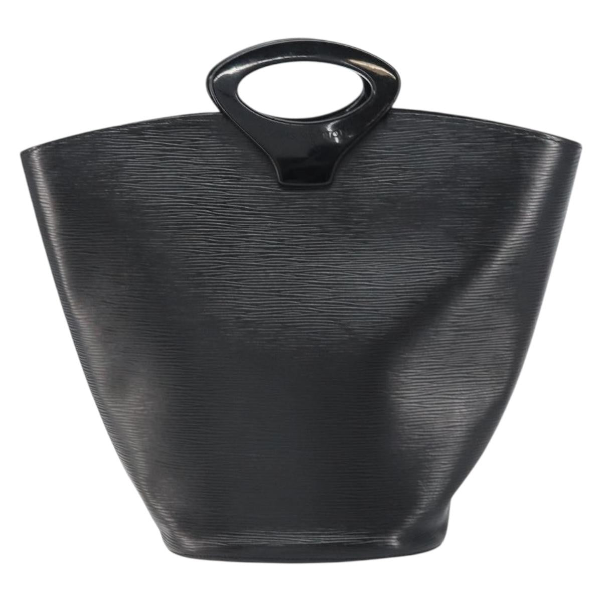 Louis Vuitton Noctambule Handbag Epi Leather Black Leather Handbag (Pre-Owned)