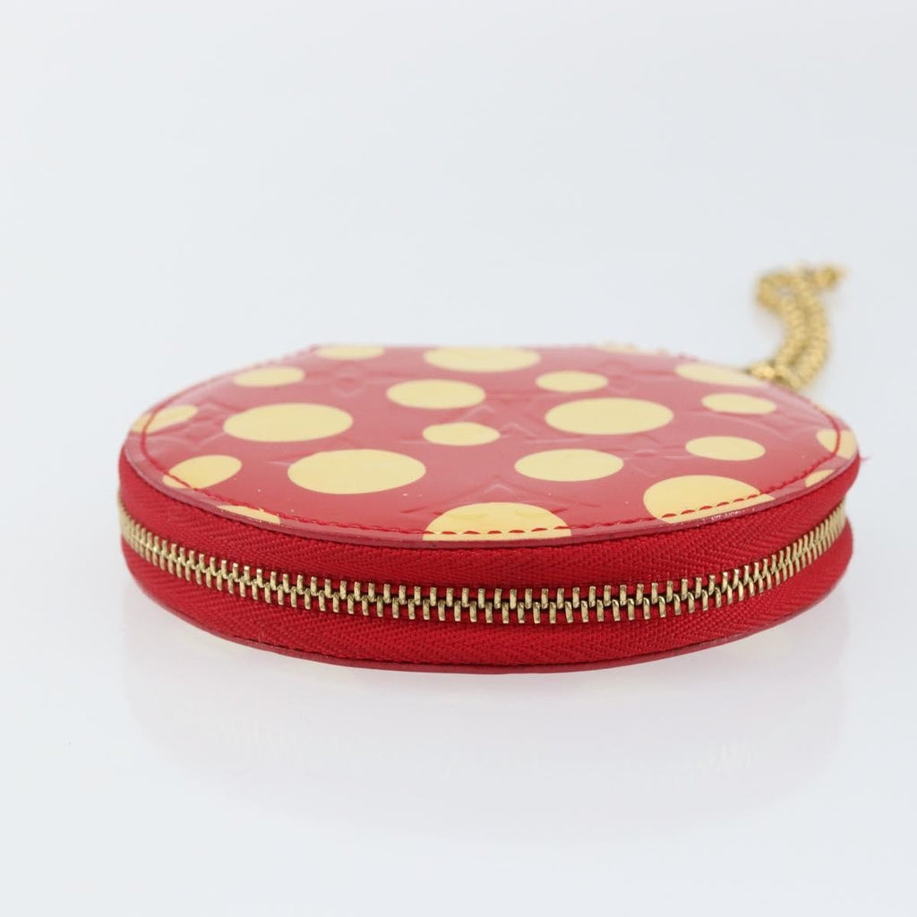 Louis Vuitton Boite Chapeau Coin Purse Patent Leather Red Patent_Leather Wallets Accessory (Pre-Owned)